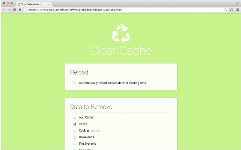 Clear Cache：一键清除浏览器缓存数据