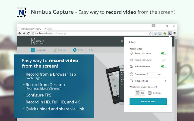 Nimbus Screenshot & Screen Video Recorder图片