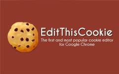 EditThisCookie - 谷歌浏览器cookies管理插件