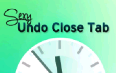 Sexy Undo Close Tab - 恢复最近关闭的标签页