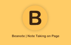Beanote - 网页高亮注释笔记插件
