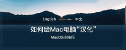 将MAC电脑“汉化”的方法