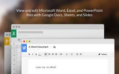 Chrome Office 编辑插件：Office Editing