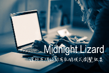 Midnight Lizard：开启夜间模式 