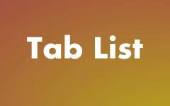谷歌浏览器标签管理插件：Tab List