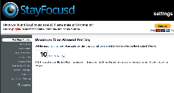 StayFocusd:网页浏览定时插件