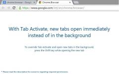 Tab Activate：立即激活新标签页