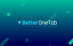 better-onetab - 更好的 OneTab 扩展