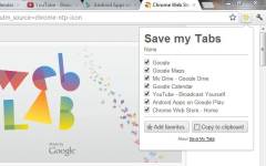 Save my Tabs：一键保存所有标签页