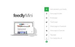 分享与保存插件：feedly Mini