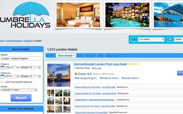 Chrome旅游插件：找到最便宜的旅馆