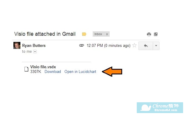 免费Visio查看器查看Gmail中的Vision文件