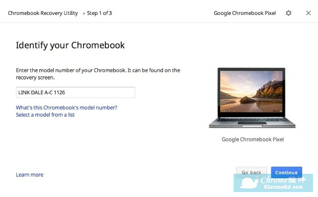 使用Chromebook Recovery Utility插件备份Chromebook笔记本