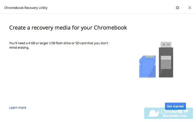 备份Chromebook至少需要4G存储空间