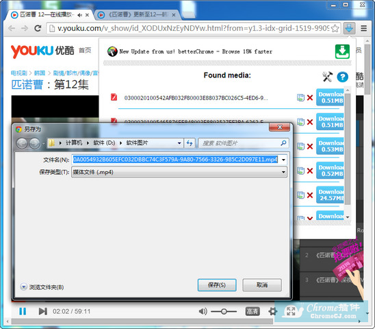 Flash Video Downloader Flash视频下载器 Fvd下载器 Chrome生产工具插件 画夹插件网