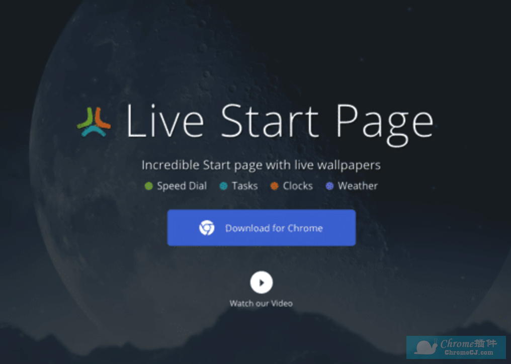 Live Start Page插件开发背景