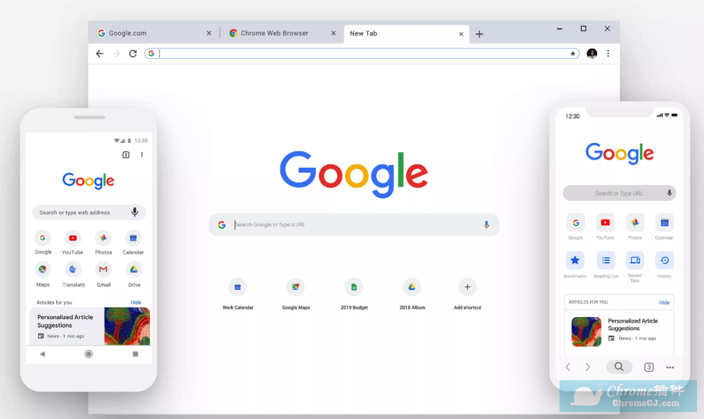Chrome 72 for Mac，Windows，Linux推出w /改版的Google设置