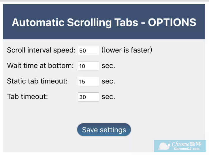 Automatic Scrolling Tabs使用方法