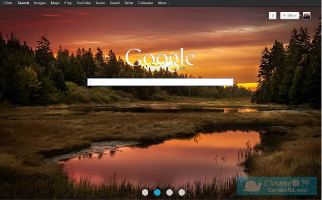 Custom Google Background 自定义谷歌背景 Chrome辅助功能插件 画夹插件网