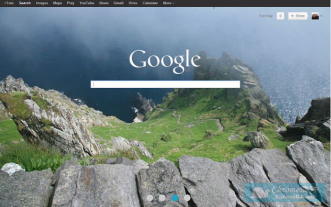 Custom Google™ Background 使用方法