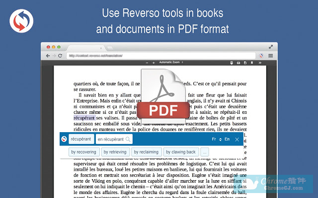 Reverso Translate in Context插件安装使用