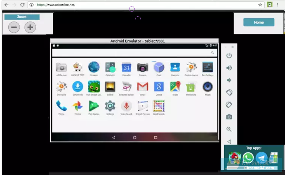 Android Online Emulator插件安装使用