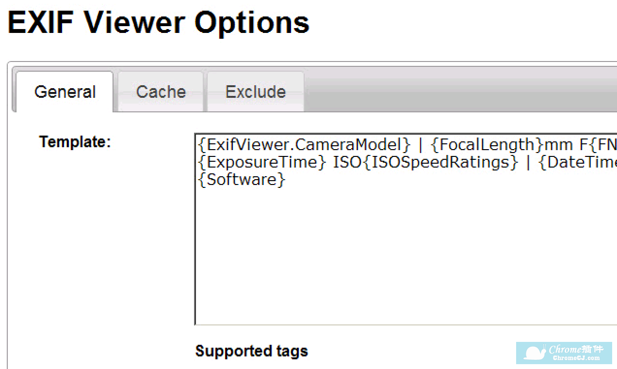 EXIF Viewer Classic插件安装使用
