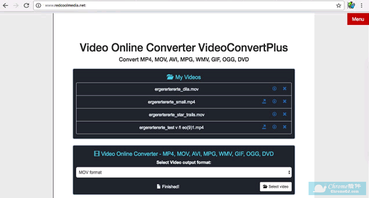 视频转换器在线VideoConvertPlus插件简介