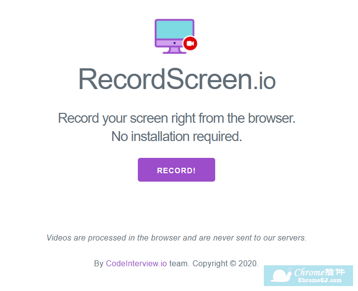 RecordScreen.io在线工具简介