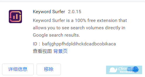 Keyword Surfer插件安装使用